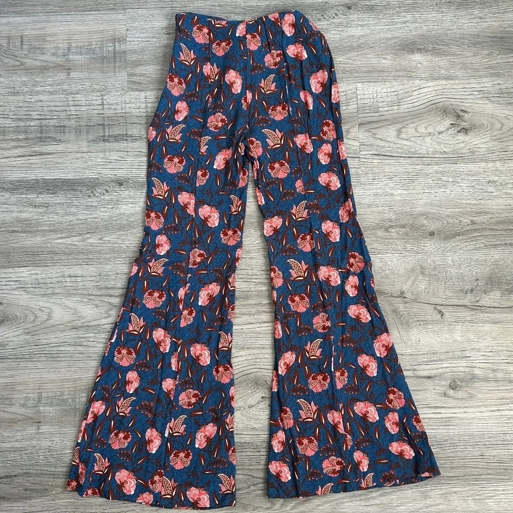 Anthropologie Drapery Flare Pants, Bell Bottom Style Sz 0‎